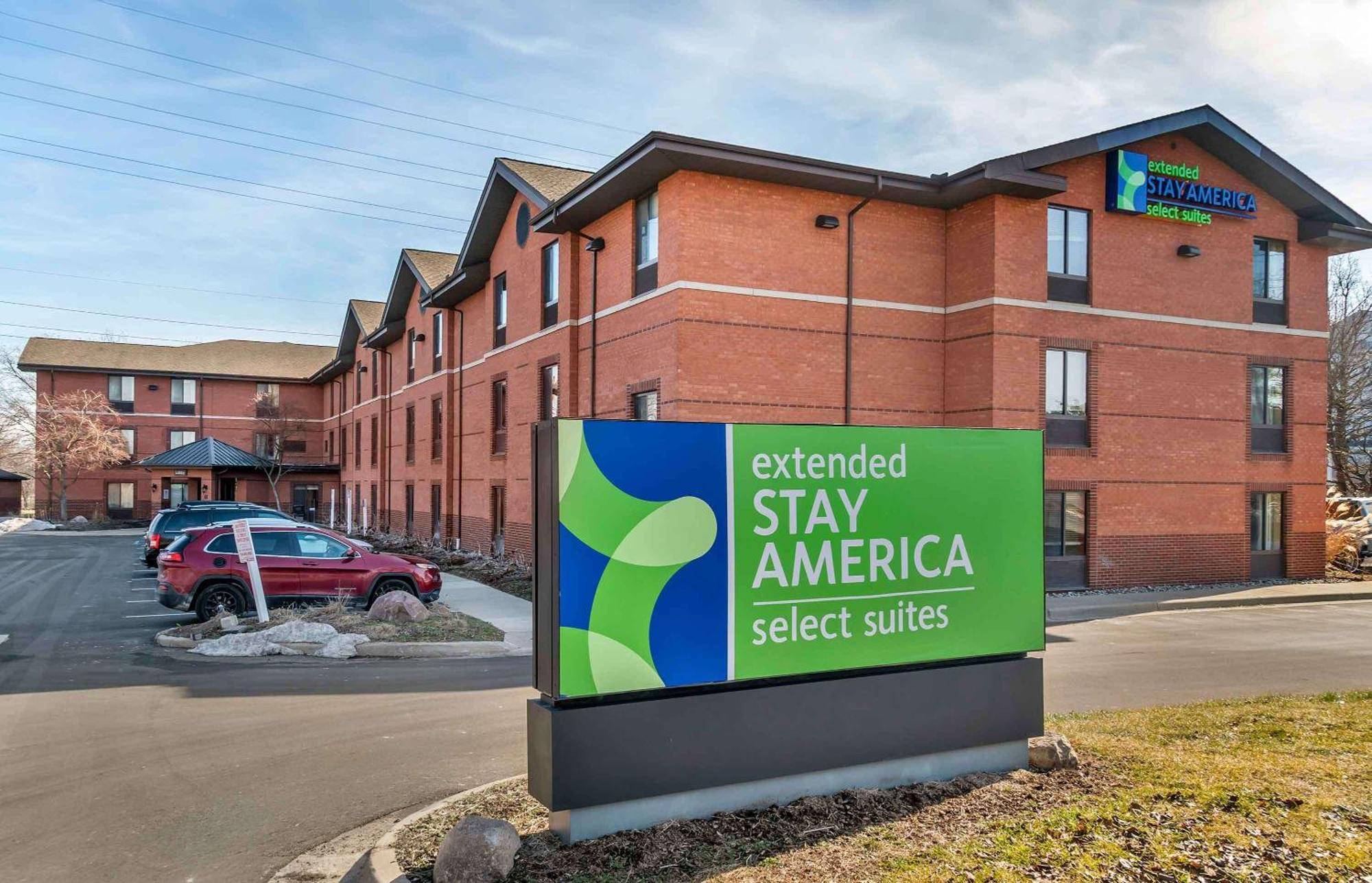 Extended Stay America Select Suites - Detroit - Ann Arbor - University South Exterior foto